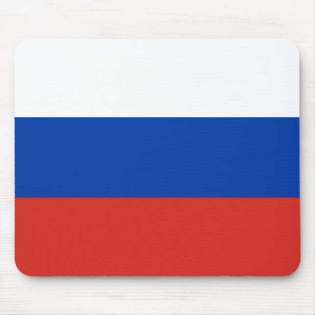 Russia Flag Mouse Pad (Front)
