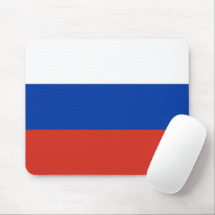 Russia flag mouse pad