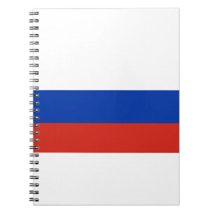 Russia Flag Notebook