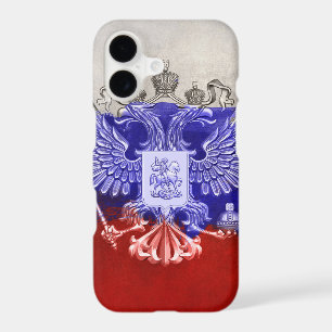Russia Flag Paint Grunge Design
