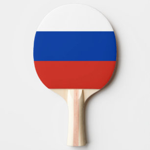 Russia Flag Ping Pong Paddle