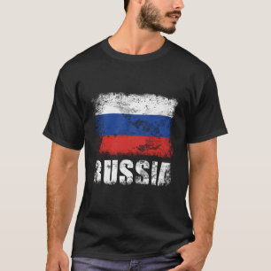 Russia Flag Russian Flag T-Shirt