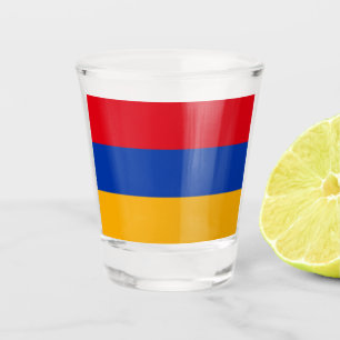 Russia Flag Shot Glass
