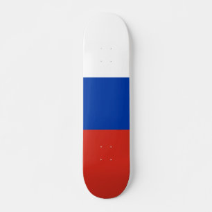 Russia flag skateboard