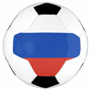 Russia flag soccer ball