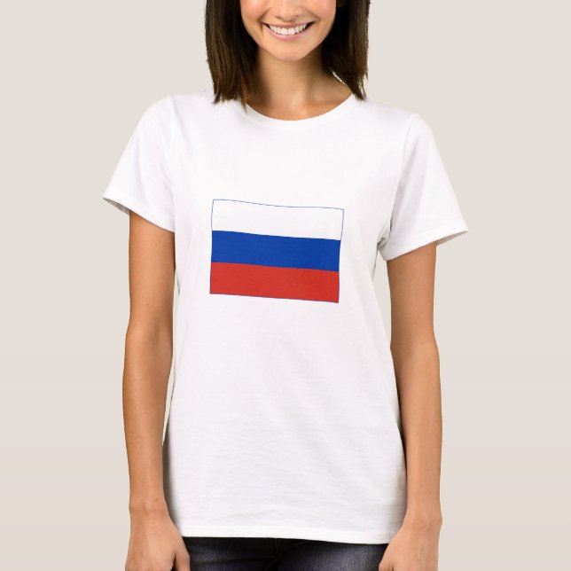 Russia Flag T-Shirt (Front)