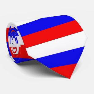 Russia flag tie