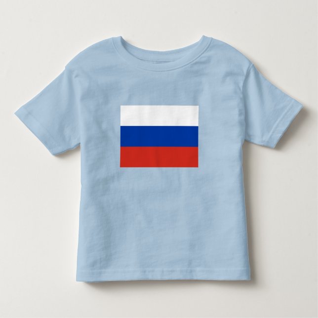 Russia Flag Toddler T-Shirt (Front)