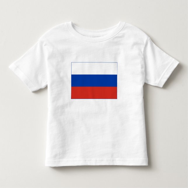 Russia Flag Toddler T-Shirt (Front)