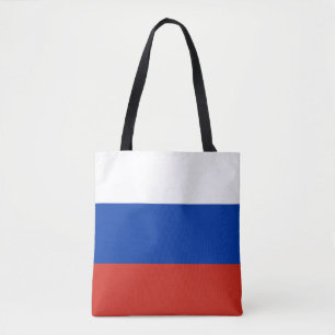 Russia Flag Tote Bag