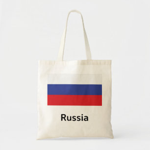Russia Flag Tote Bag