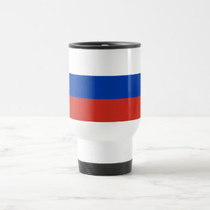 Russia Flag Travel Mug