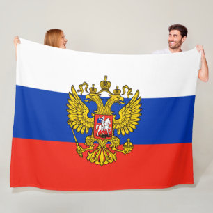 Russia Fleece Blanket