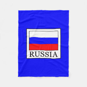 Russia Fleece Blanket