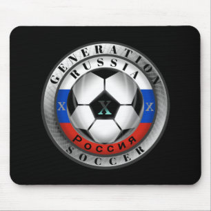 Russia Generation X Russian Soccer Mouse Pad