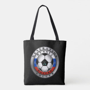 Russia Generation X Russian Soccer Tote Bag
