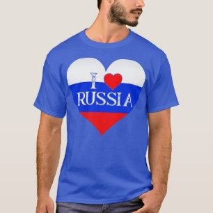 Russia I Heart Russia I Love Russia T-Shirt