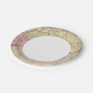 Russia in Asia and Tartary 2 Paper Plate