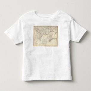Russia in Europe Part VIII with index map Toddler T-Shirt