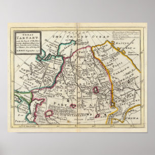 Russia, Kazakhstan, Asia Poster