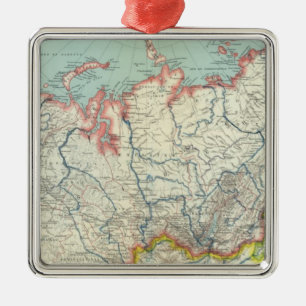 Russia, Korea and Asia Metal Tree Decoration