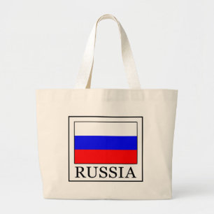 Russia Large Tote Bag