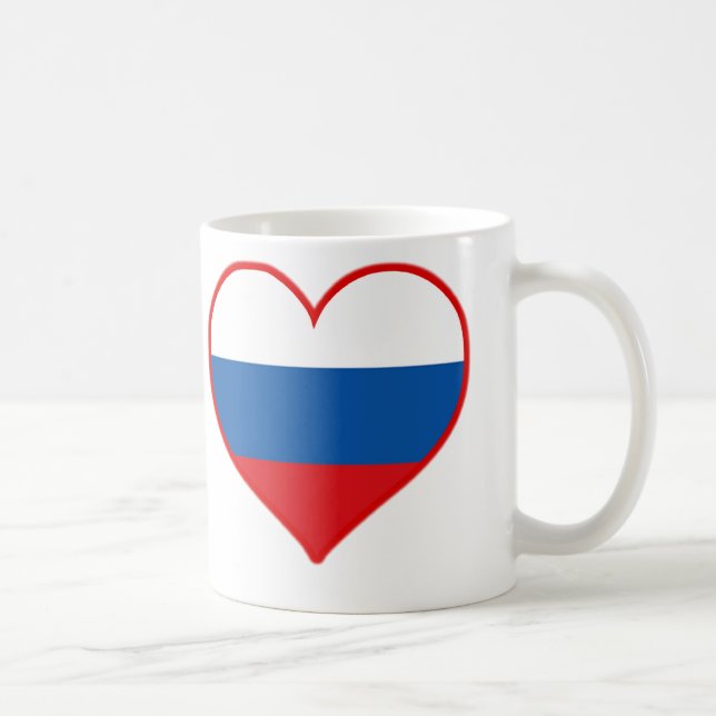 Russia Love Coffee Mug (Right)