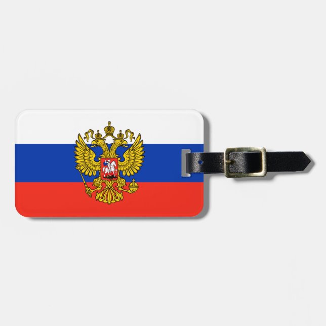 Russia Luggage Tag (Front Horizontal)
