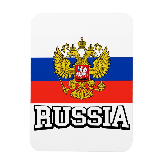 Russia Magnet (Vertical)