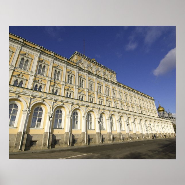 Russia, Moscow, Kremlin, The Grand Kremlin Poster (Front)