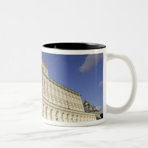 Russia, Moscow, Kremlin, The Grand Kremlin Two-Tone Coffee Mug
