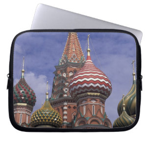 Russia, Moscow, Red Square. famous onions of St. Laptop Sleeve