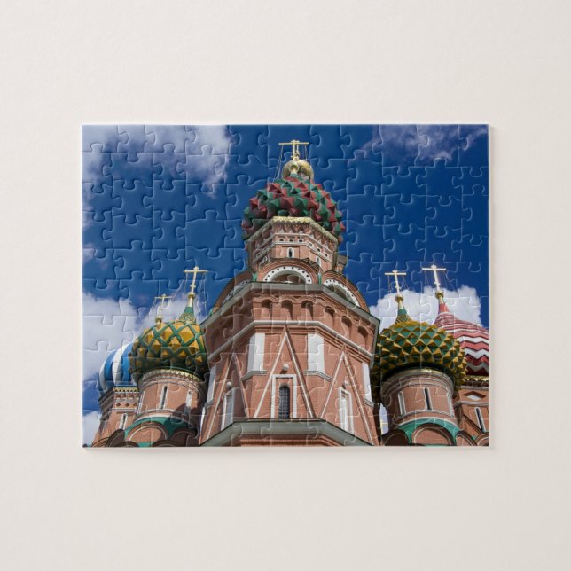 Russia, Moscow, Red Square. St. Basil's 2 Jigsaw Puzzle (Horizontal)