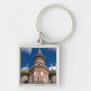 Russia, Moscow, Red Square. St. Basil's 2 Key Ring
