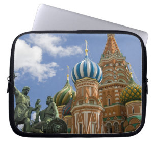 Russia, Moscow, Red Square. St. Basil's 3 Laptop Sleeve