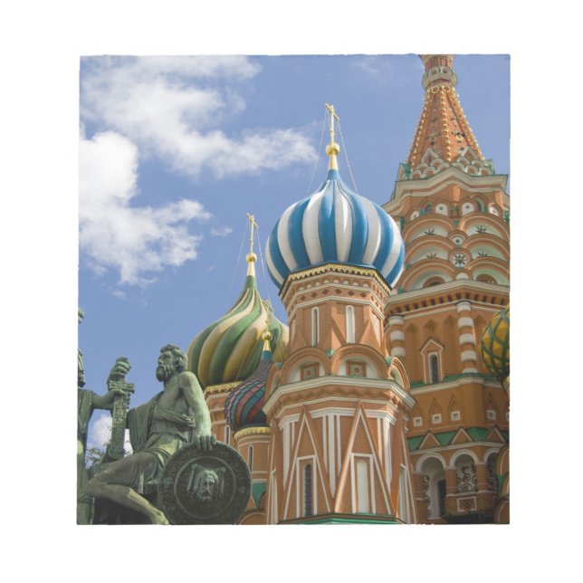 Russia, Moscow, Red Square. St. Basil's 3 Notepad (Front)