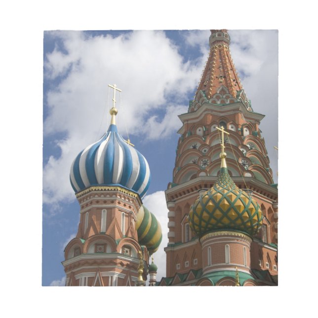 Russia, Moscow, Red Square. St. Basil's 4 Notepad (Front)