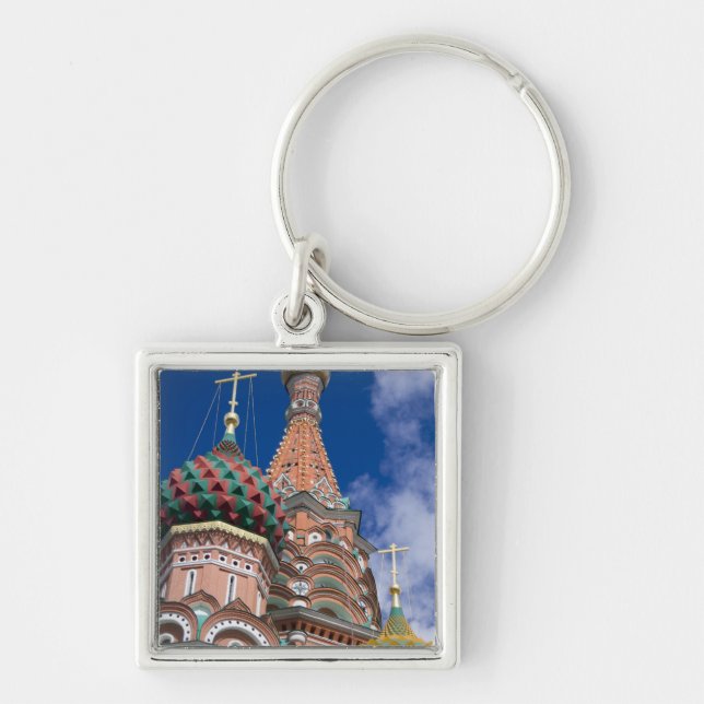 Russia, Moscow, Red Square. St. Basil's 5 Key Ring (Front)