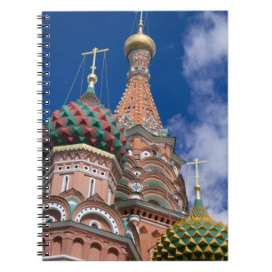 Russia, Moscow, Red Square. St. Basil's 5 Notebook