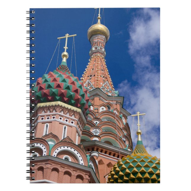 Russia, Moscow, Red Square. St. Basil's 5 Notebook (Front)