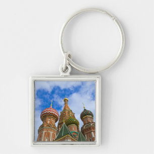 Russia, Moscow, Red Square, St. Basil's Key Ring