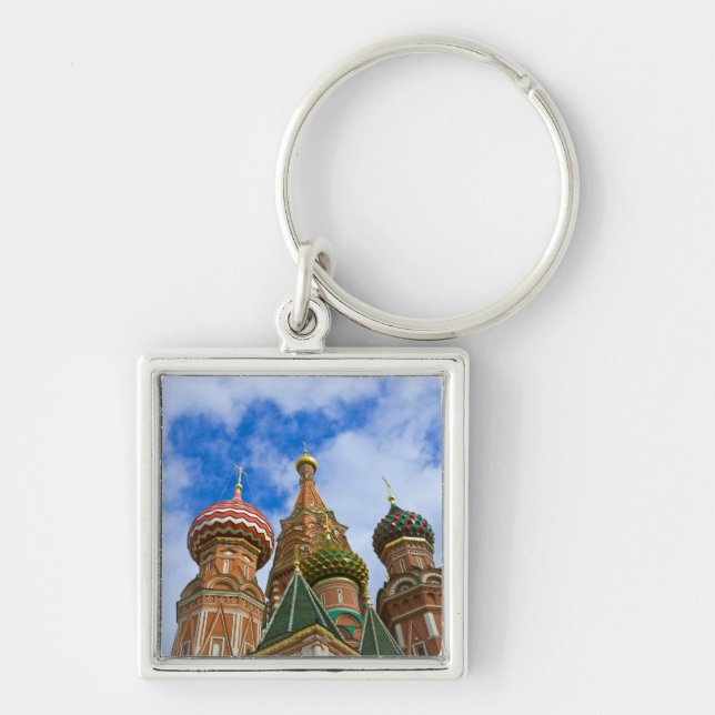 Russia, Moscow, Red Square, St. Basil's Key Ring (Front)