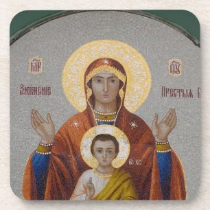 Russia, Moscow, Sparrow Hill, Trinity Church. Coaster