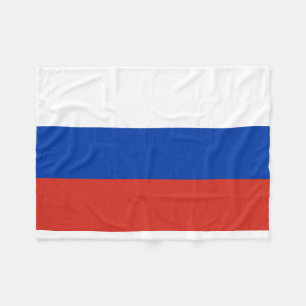 Russia National World Flag Fleece Blanket