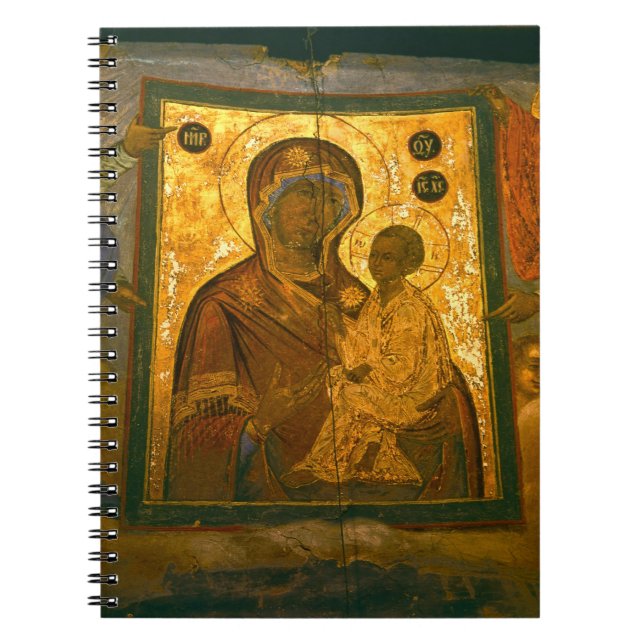 Russia, Novgorod Province, Tikhvin Monastery, Notebook (Front)