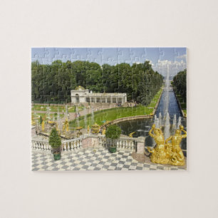 Russia. Petrodvorets. Peterhof Palace. Peter the Jigsaw Puzzle