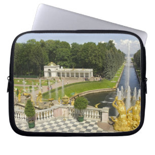 Russia. Petrodvorets. Peterhof Palace. Peter the Laptop Sleeve