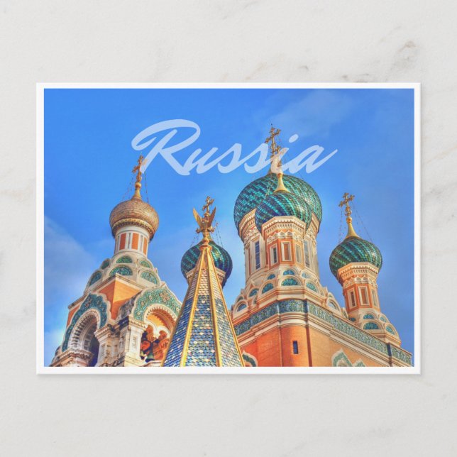 Russia Postcard (Front)