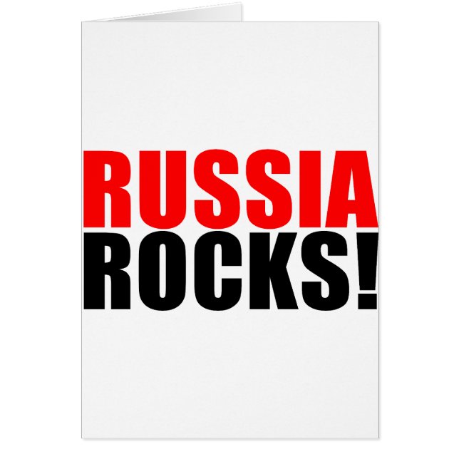 RUSSIA ROCKS (Front)