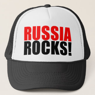 RUSSIA ROCKS TRUCKER HAT